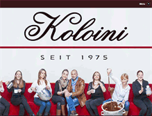 Tablet Screenshot of koloini.com